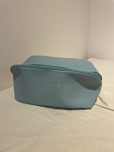 Customer photo review of Unfold Makeup Bag - Blue