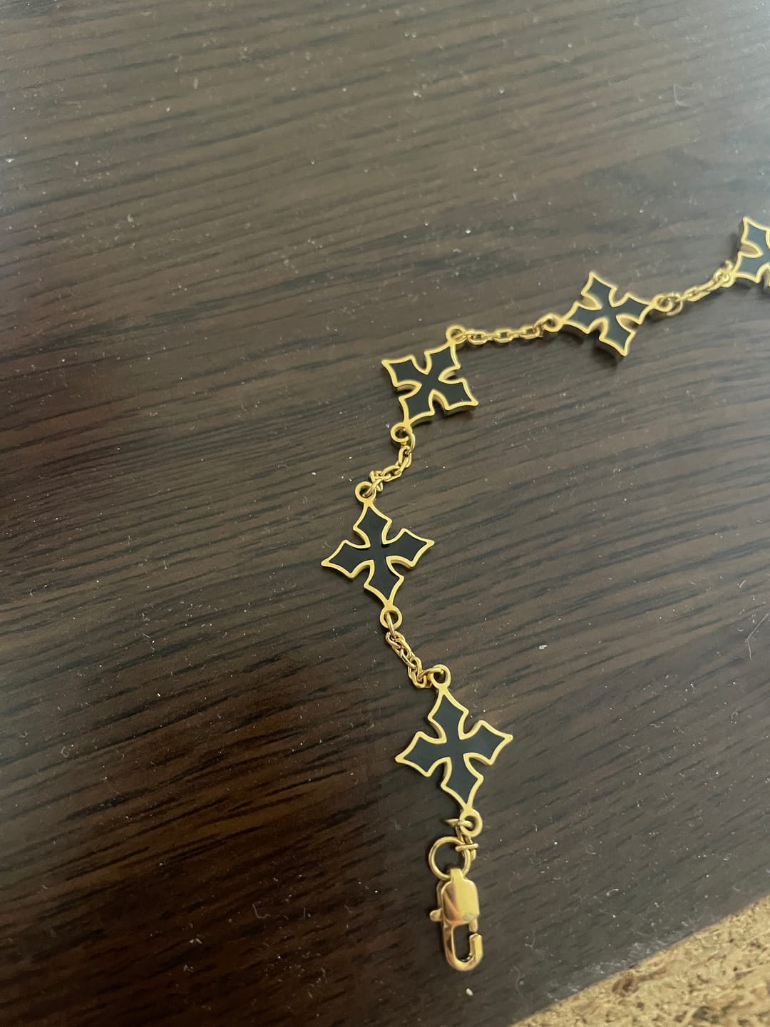 Customer photo review of JULIVNO VAN CLEEF BRACELET - GOLD