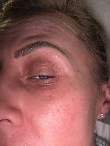 Customer photo review of Lash Growth Serum