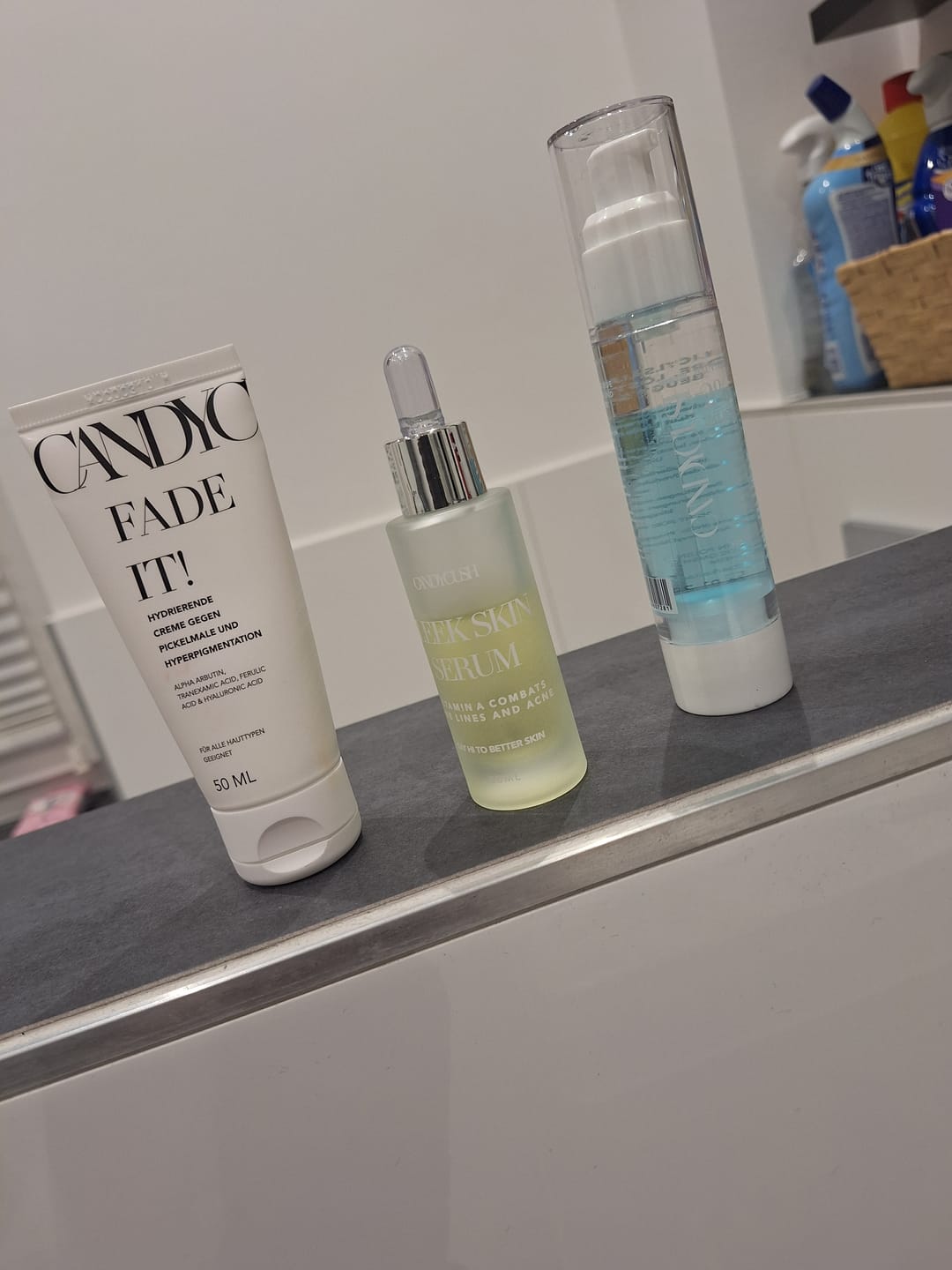 Customer photo review of Salicylsäure, Fade It & Sleek Skin Bundle