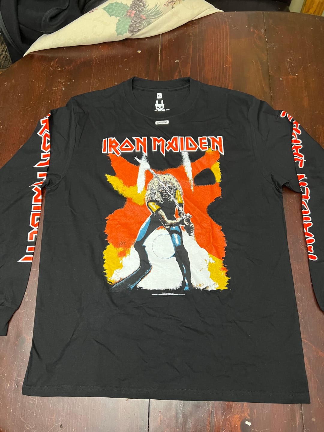 Customer photo review of Iron Maiden - Maiden Japan - Longsleeve Shirt