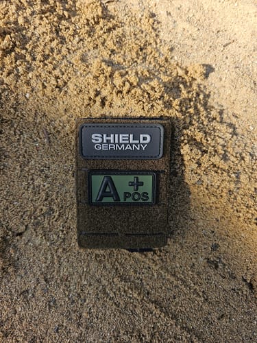 Customer photo review of Tactical Wallet First Edition- Steingrau Oliv