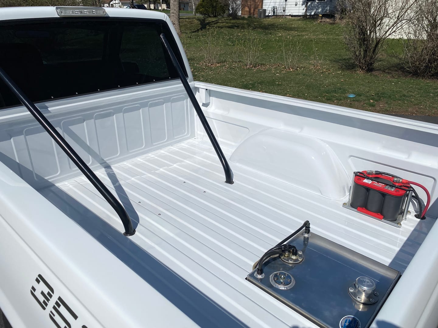 Customer photo review of -6AN Flanged Bolt in Pass Thru Bulkhead Fitting by Fluidworks