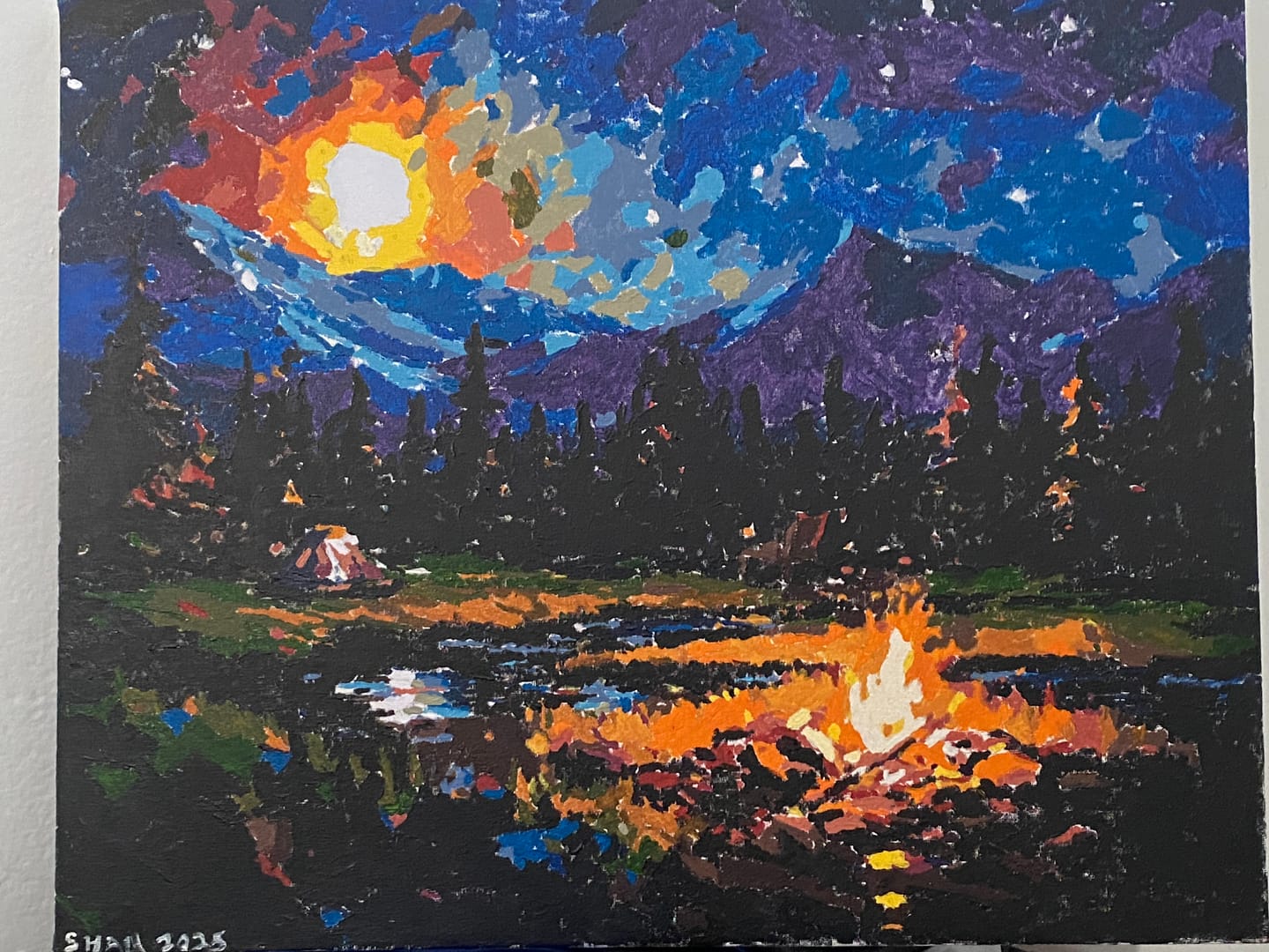 Customer photo review of Starry Night Gathering