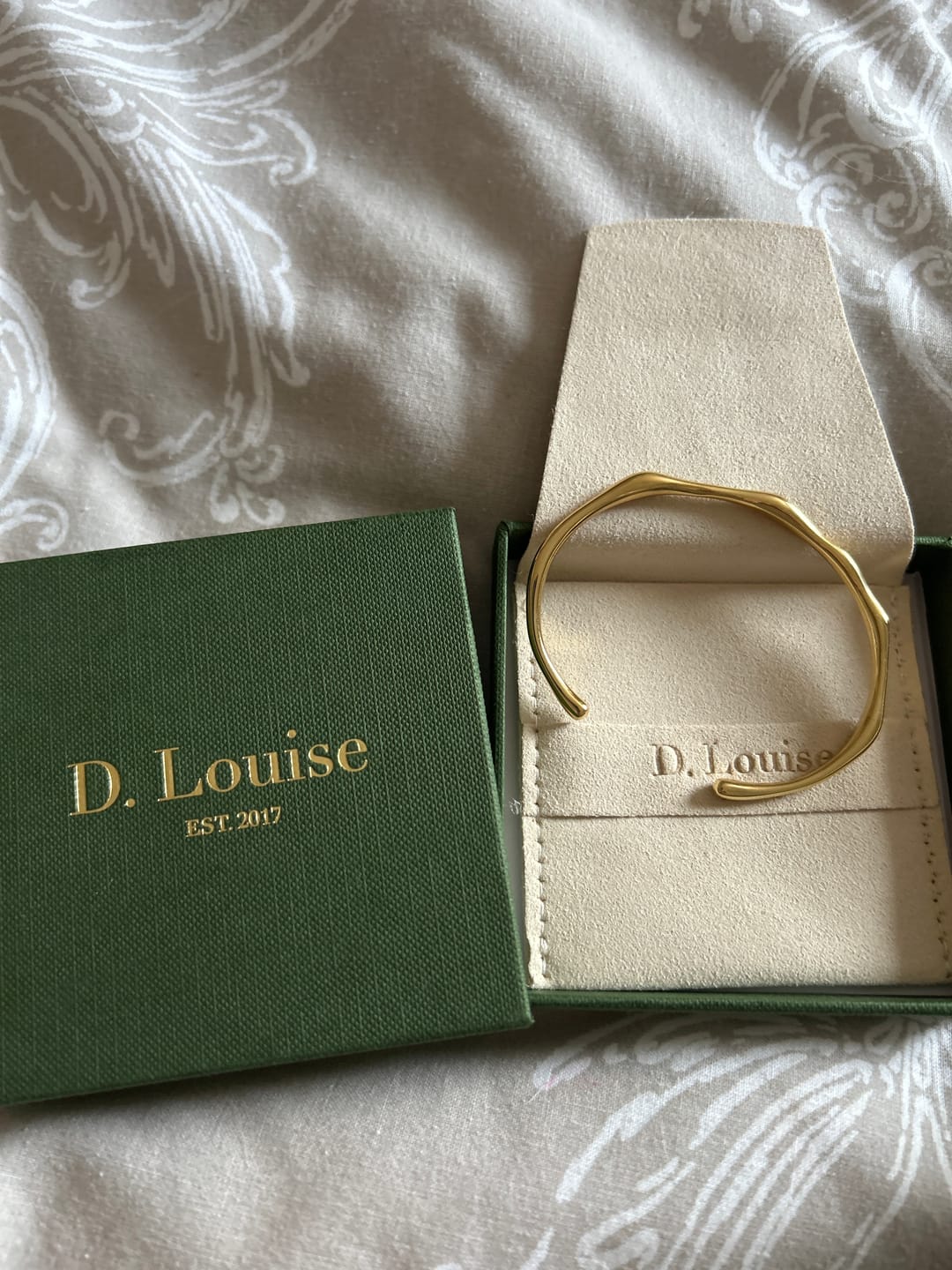 Customer photo review of Bamboo Bangle