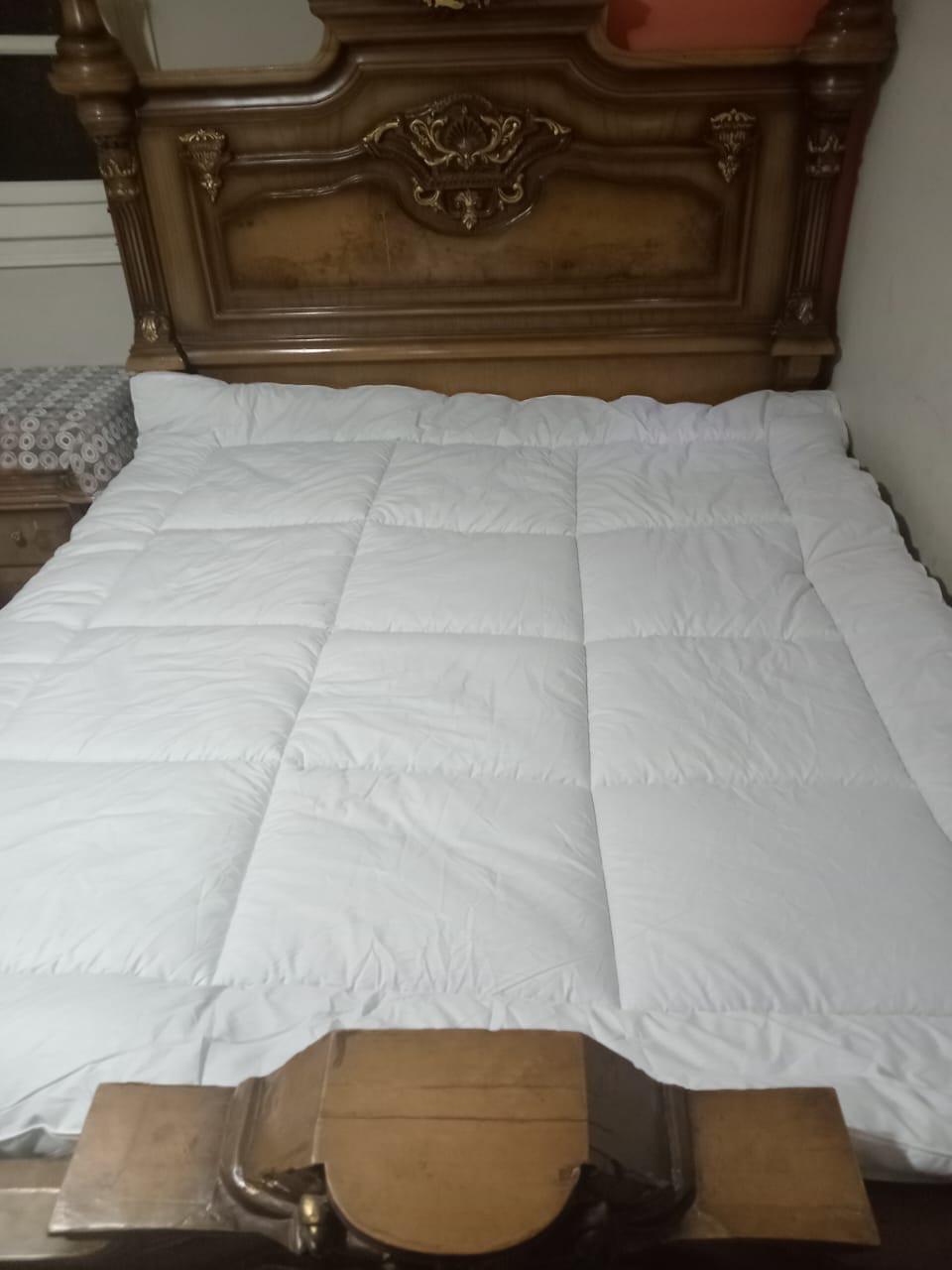 Customer photo review of Fiber Topper Mattress