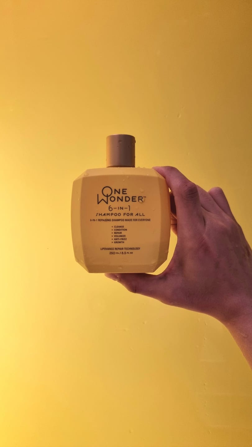 Customer photo review of ONE WONDER™ 6-IN-1 shampoo