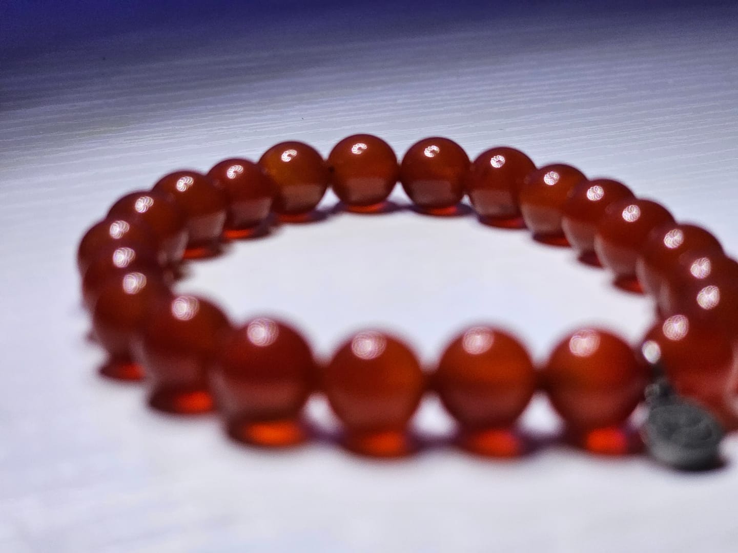 Customer photo review of Carnelian Bracelet