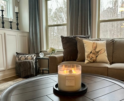 Customer photo review of Baby Big Ass Candle (150 oz, 300-500 hours)