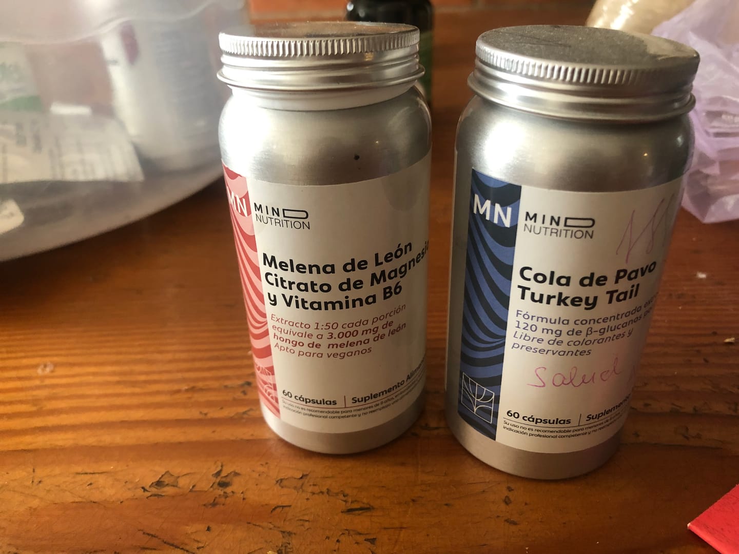 Customer photo review of Melena de León + Citrato de Magnesio + Vitamina B6