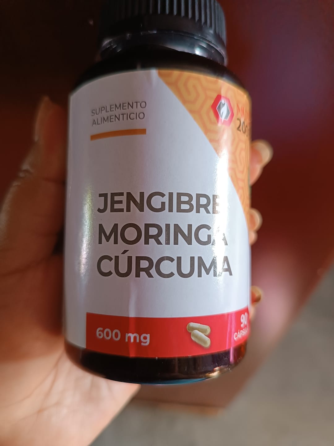 Customer photo review of Jengibre Moringa y Cúrcuma 90 Cápsulas Nutrición 2000