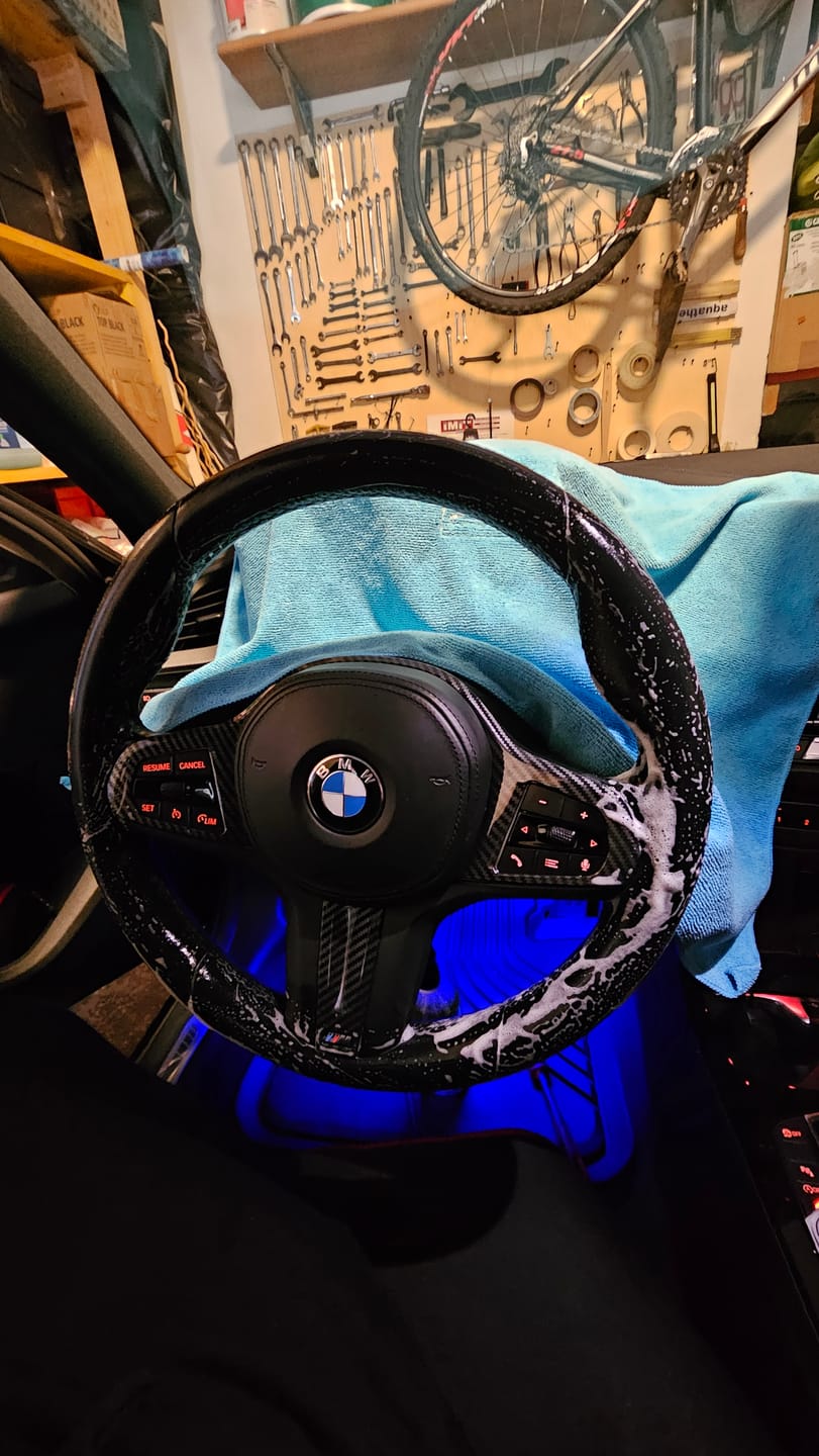 Customer photo review of X2 FABRICS&LEATHER DI INNOVACAR PULITORE SEDILI AUTO IN PELLE E RINNOVA TESSUTI