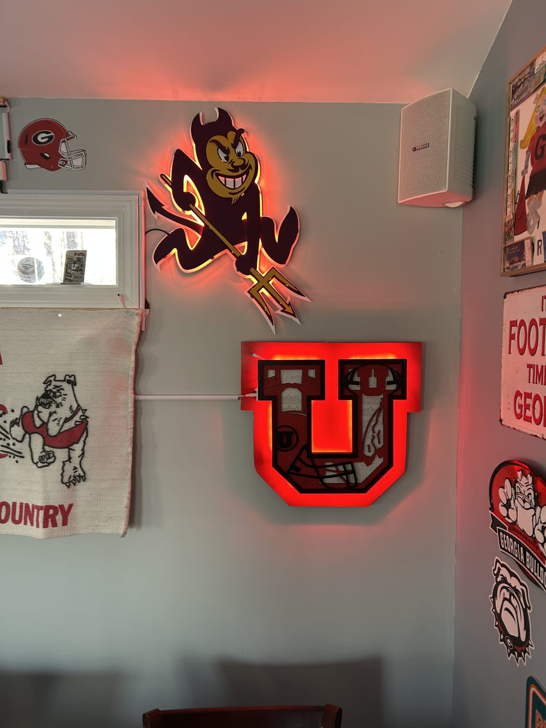 Customer photo review of Arizona State Sun Devils Metal Wall Art