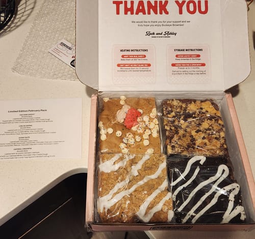 Customer photo review of Limited Edition February Pack