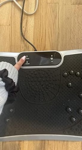 Customer photo review of Vibrationstræner (Inkl. elastikker og fjernbetjening)