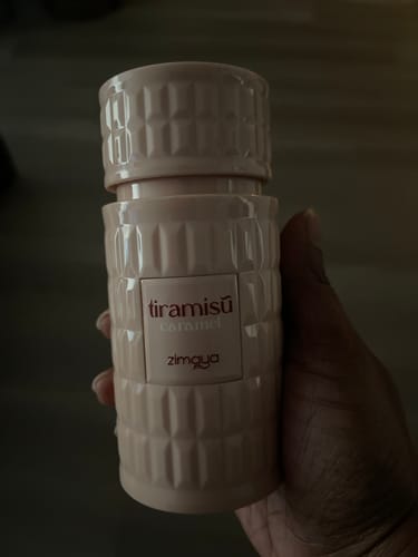 Customer photo review of Zimaya Tiramisu Caramel Eau de Parfum Spray Unisex 3.4 Oz