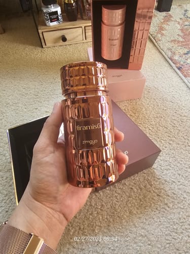 Customer photo review of Zimaya Tiramisu Coco Eau de Parfum Spray Unisex 3.4 Oz