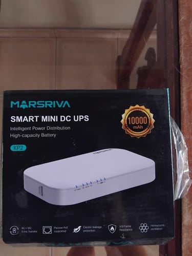 Customer photo review of Marsriva Mini UPS KP2 10000 MAH 18W KP2