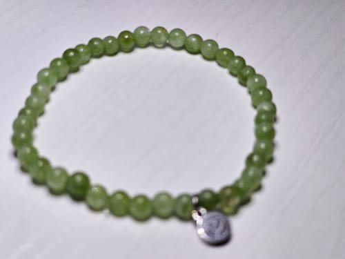 Customer photo review of Peridot Bracelet Mini