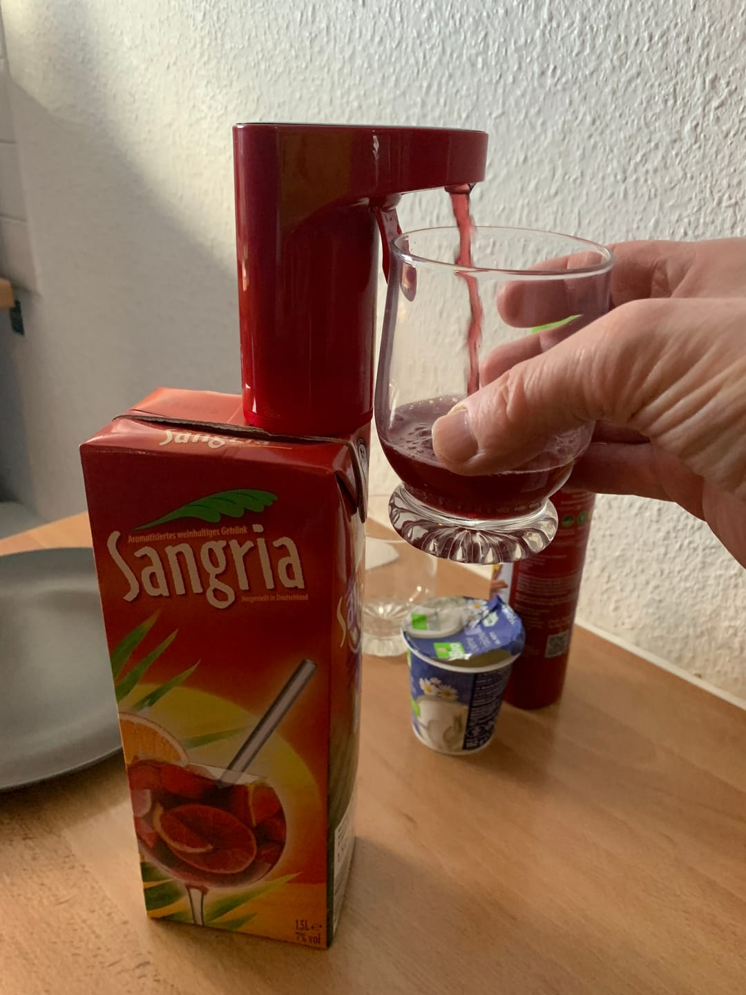 Customer photo review of Digitaler Getränkespender mit Mengenmodus