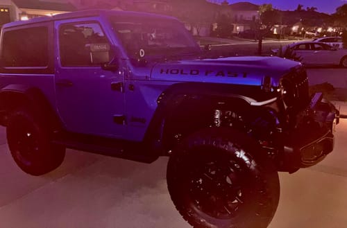 Customer photo review of Hood Lettering | Set of 2