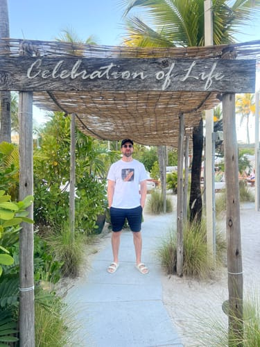 Customer photo review of Surf Baron Cat T-Shirt