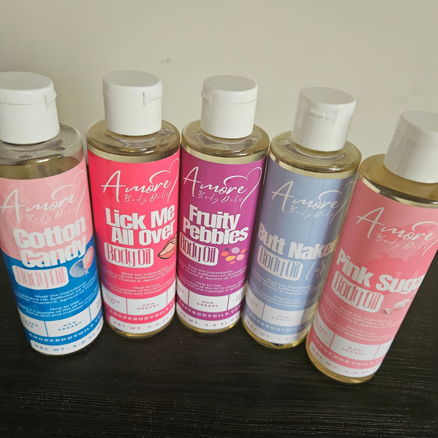 Customer photo review of Pink Sugar - Body Oil