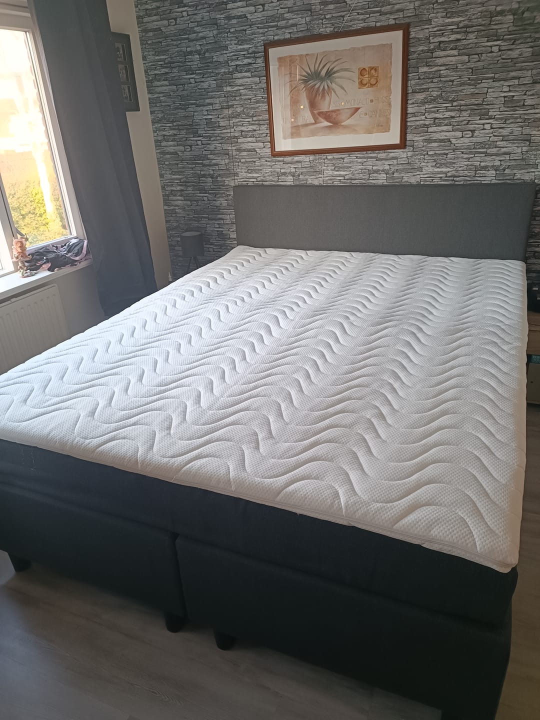 Customer photo review of Boxspring Relax (Extra hoge instap)