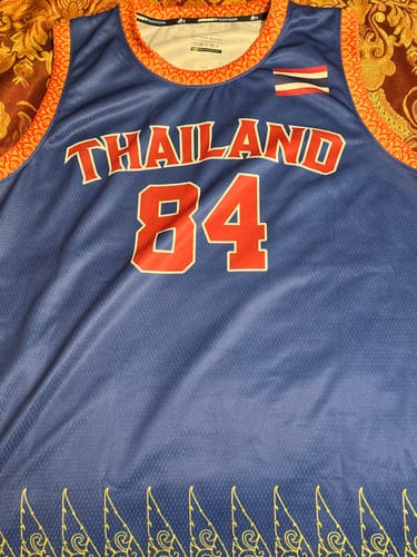 Customer photo review of Thailand Heritage Custom Basketball Jersey