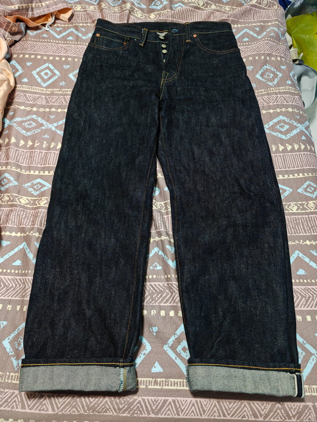 Customer photo review of Lot 47801XX 1947 Selvedge Denim Jeans