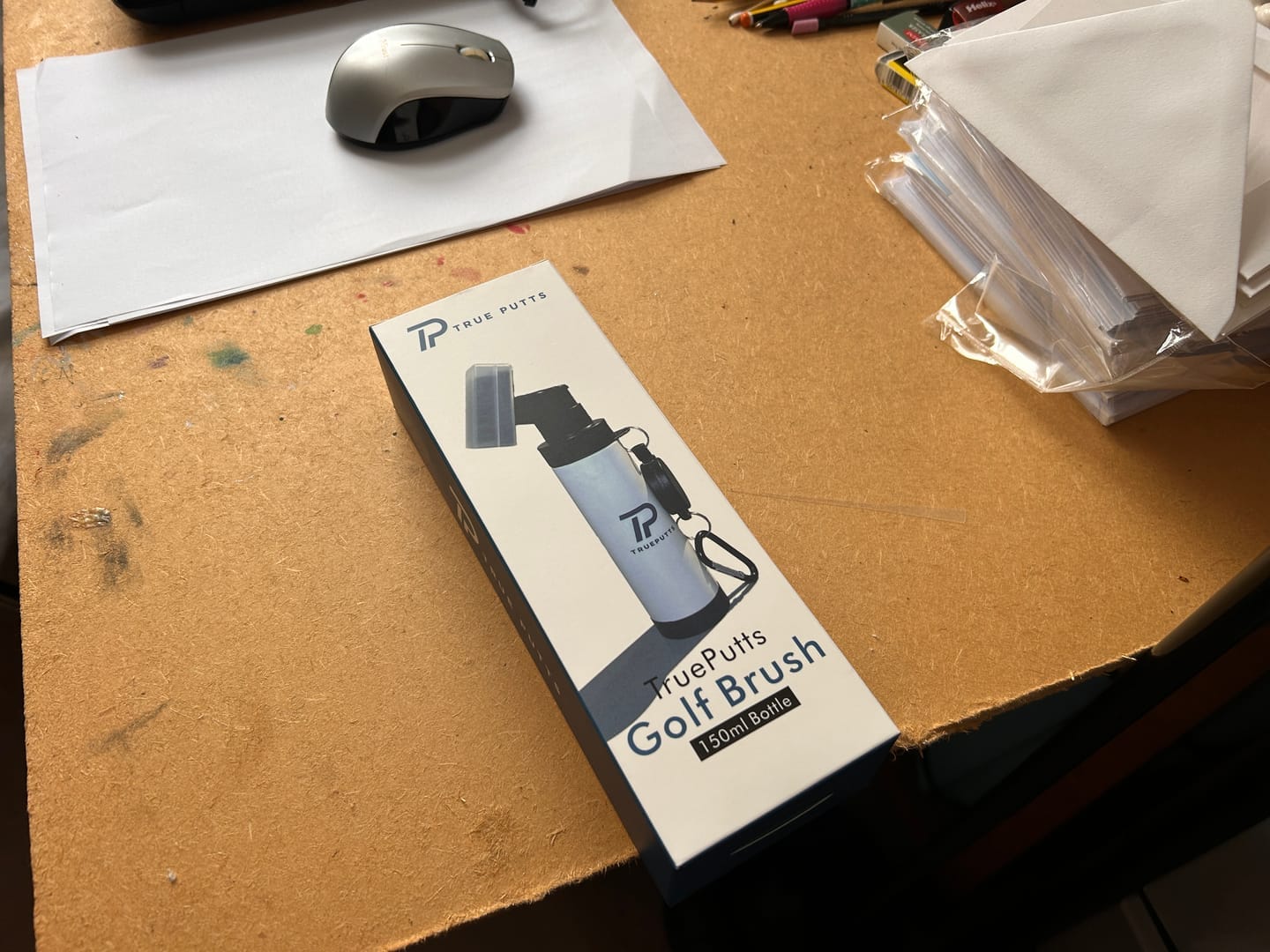 Customer photo review of TruePutts Golf Brush