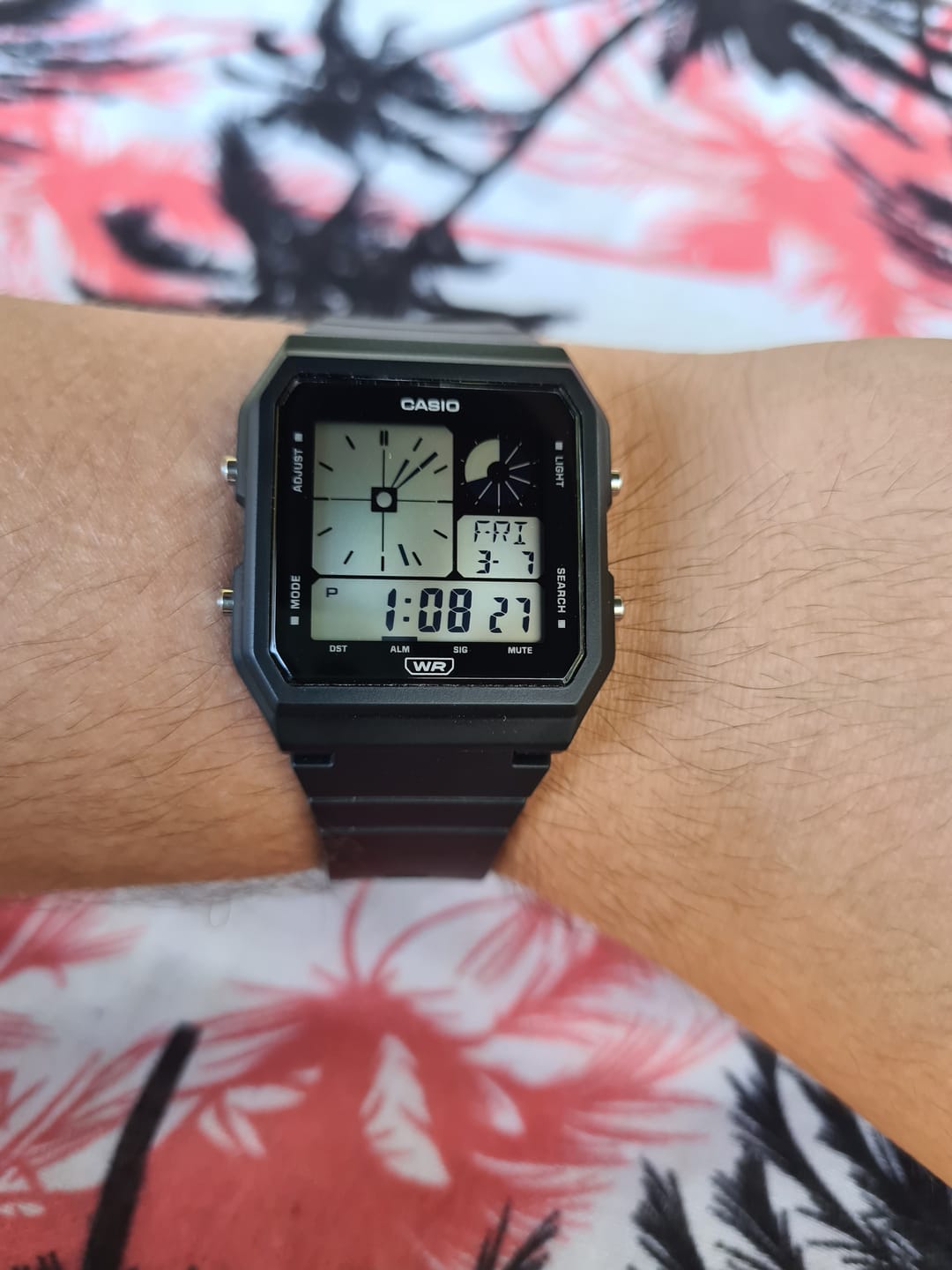 Customer photo review of Reloj Casio Vintage LF-20W-1ADF Twin-Graph Reissue Resina