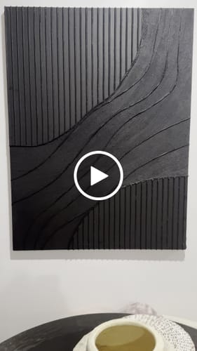 Customer video review of Minimalist Abstract Painting #ABAV452