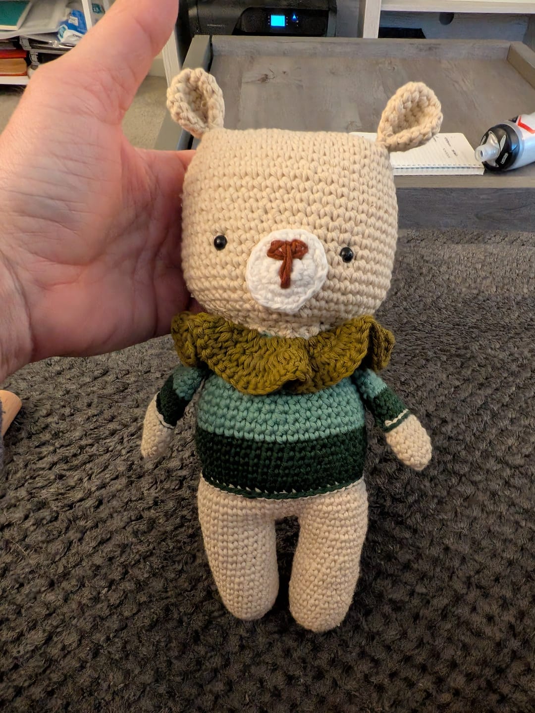 Customer photo review of Amigurumi Subscription Box