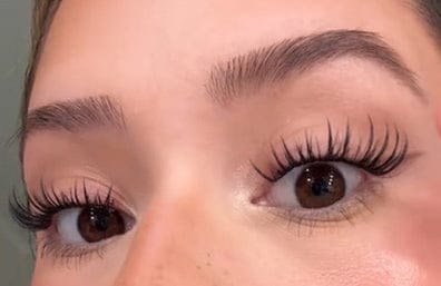 Customer photo review of Aphrodite Lash Kit