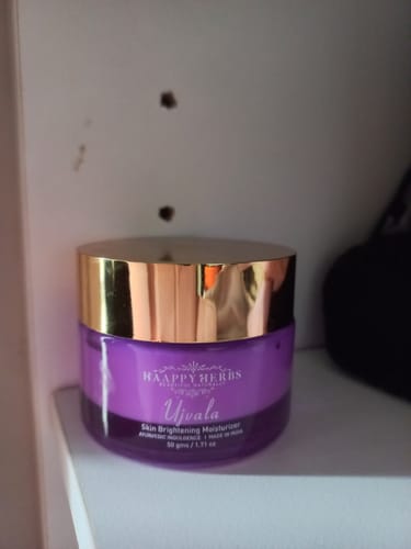 Customer photo review of Ujvala Skin Brightening Moisturizer