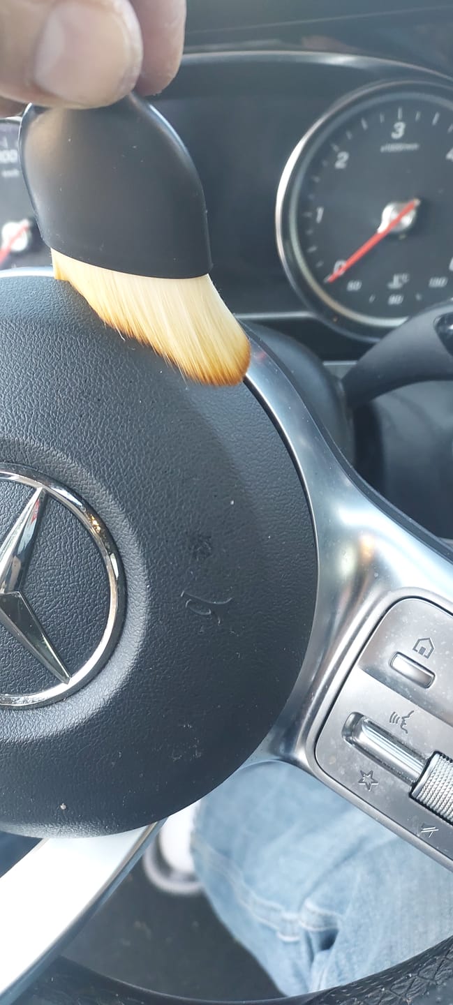 Customer photo review of Personalisierte weiche Staubbürste