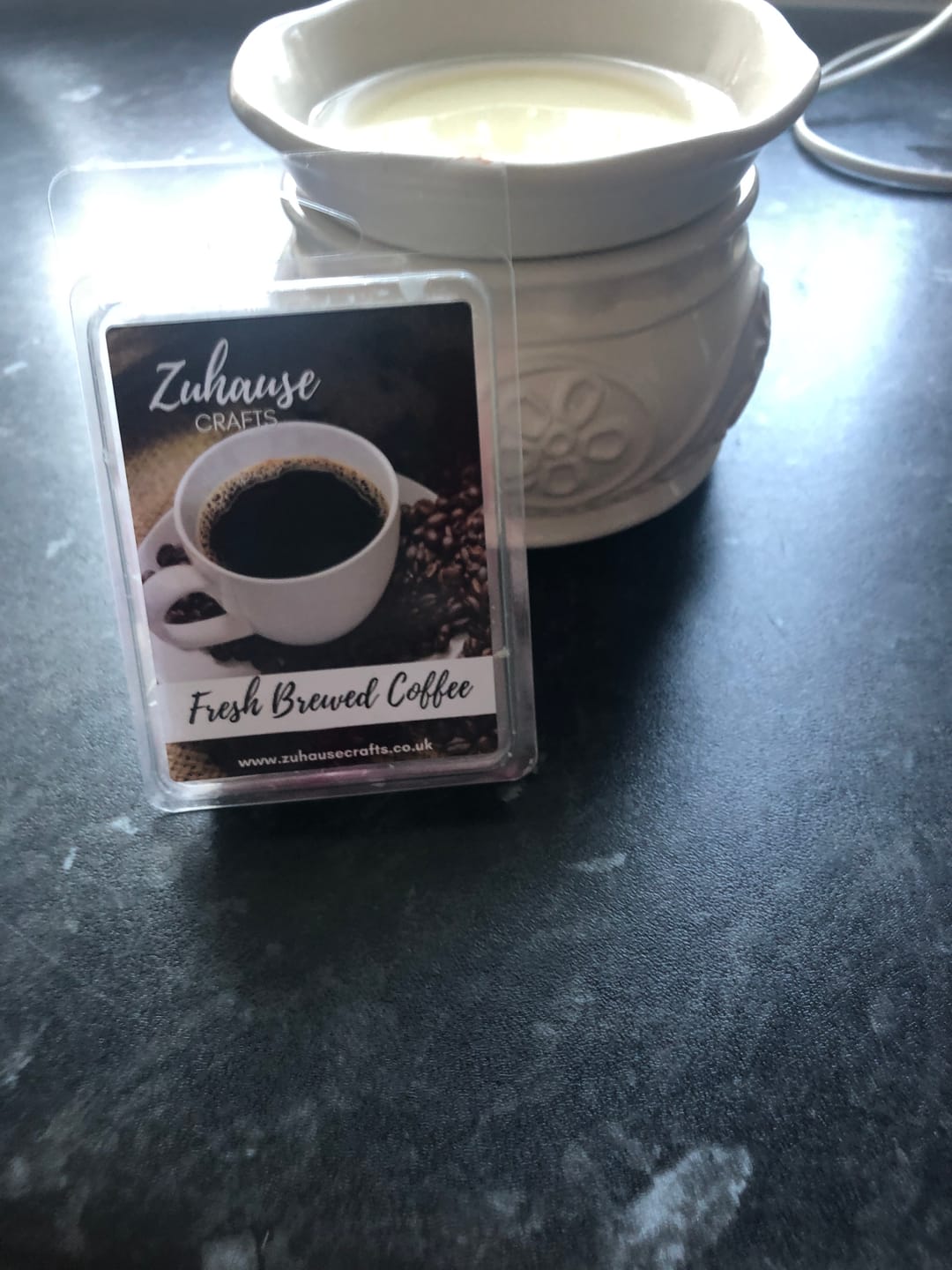 Customer photo review of Fresh Brewed Coffee