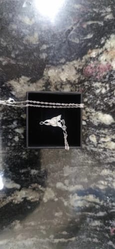 Customer photo review of Evenstar 925 Silver Necklace