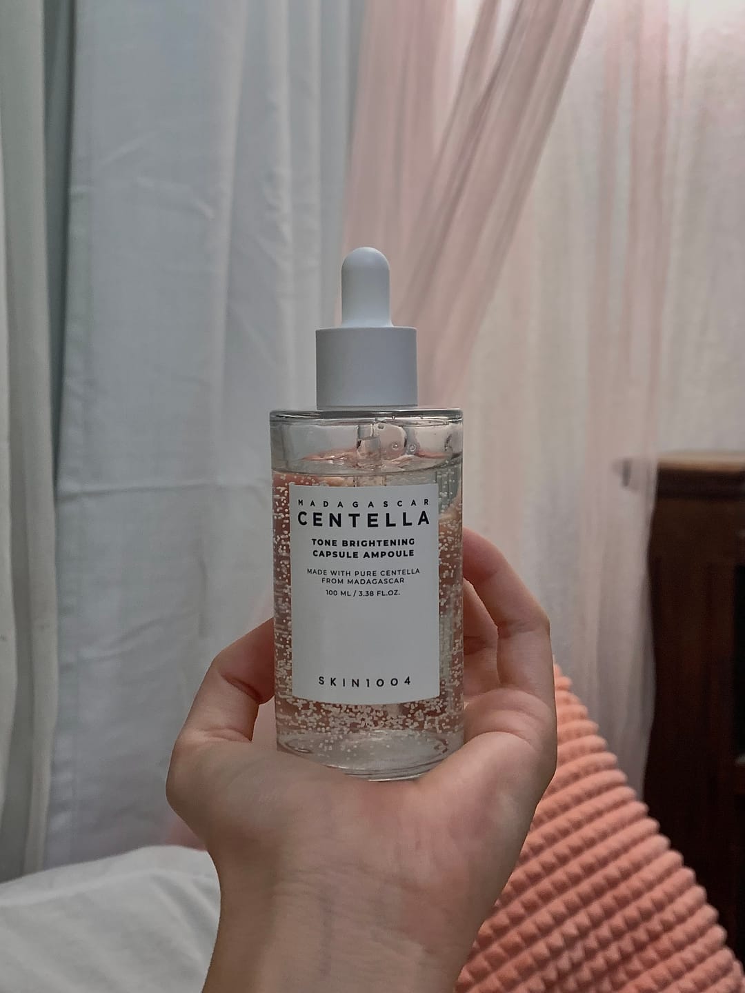 Customer photo review of Tone Brightening Capsule Ampoule