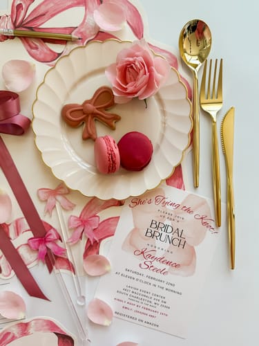 Customer photo review of Matrix Gold Plastic Cutlery Set | 60 Pieces