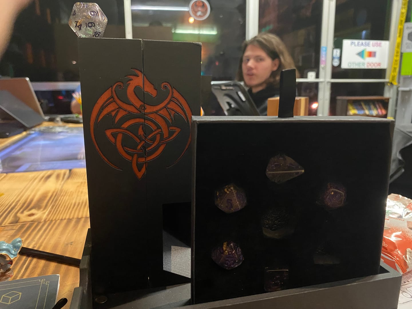 Customer photo review of Mystery Dice Set Subscription