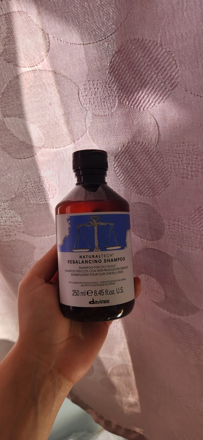 Customer photo review of Shampoo Antigrasa Rebalancing Naturaltech Davines