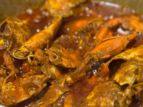 Customer photo review of Whole Mud Crab Frozen
