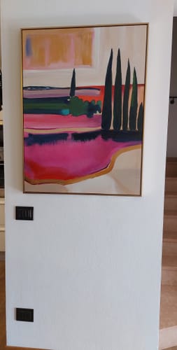 Customer review photo for COLORFUL PAINTING #CA150