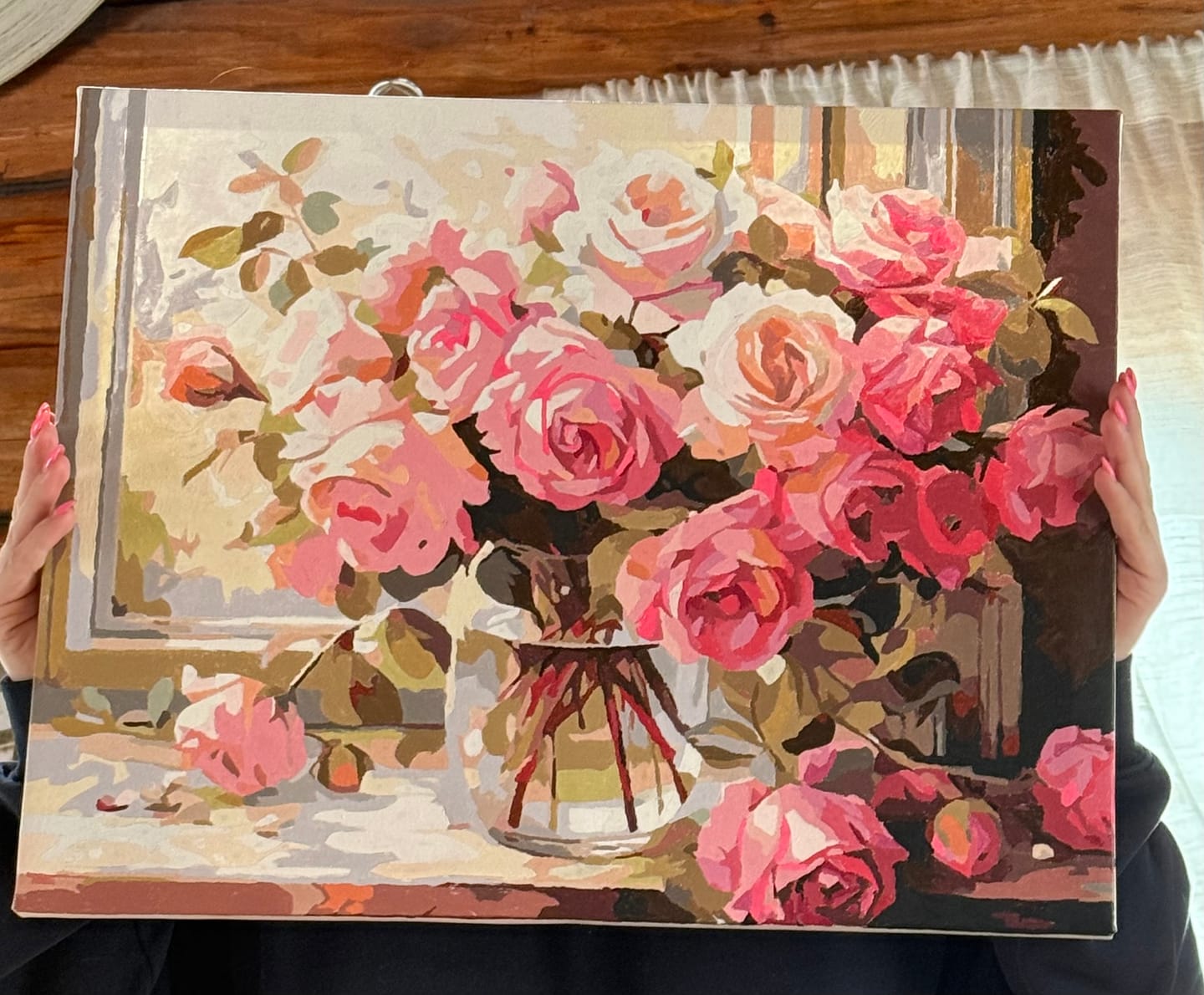 Customer photo review of Numbered Roses
