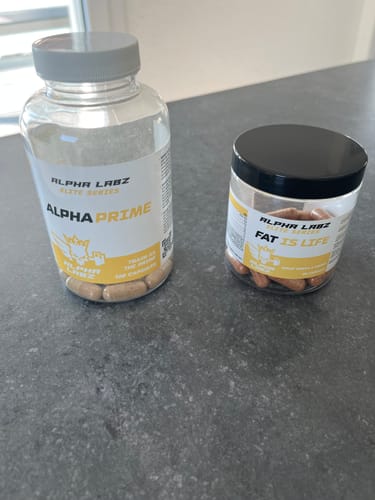 Customer photo review of Alpha Labz - Alpha Prime