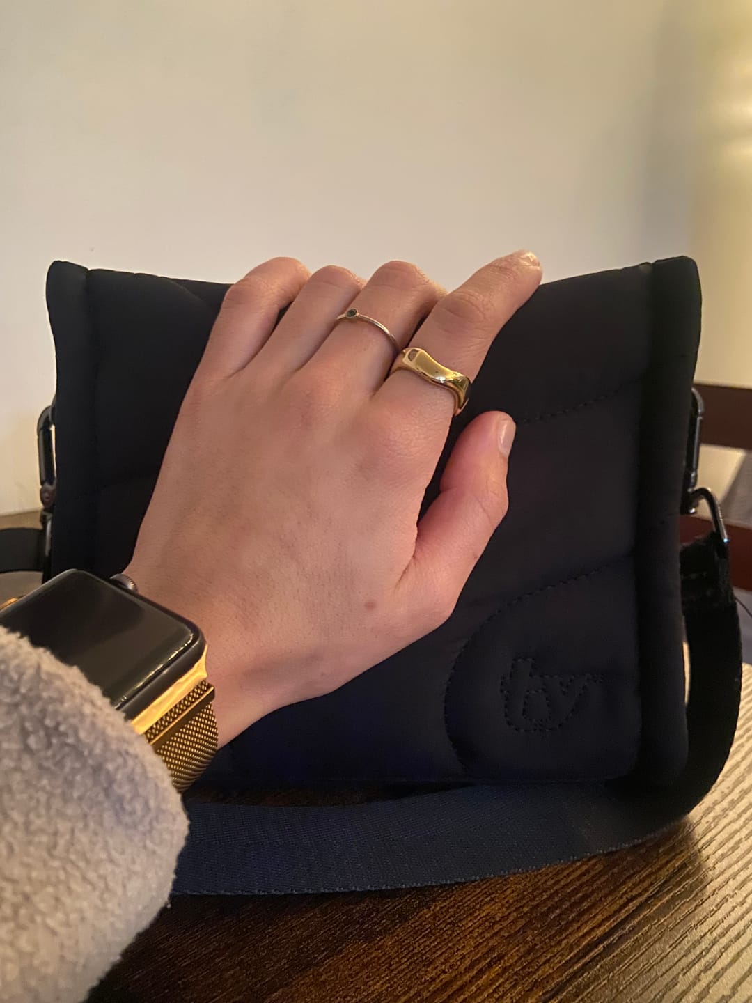 Customer photo review of Chunky Wave Ring