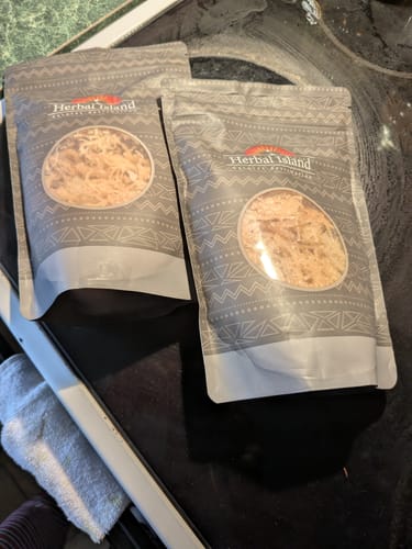 Customer photo review of Whole Leaf Irish Moss Sea Moss 8 Oz | Raw Superfood (SeaMoss)