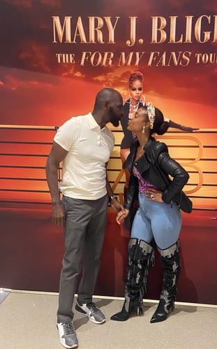 Customer photo review of CREWE-BLACK FRINGE THIGH BOOT